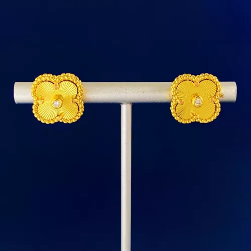 Wholesale Van Cleef &amp; Arpels Earrings For Women #1281561 $25.00 USD, Wholesale Quality Replica Van Cleef &amp; Arpels Earrings