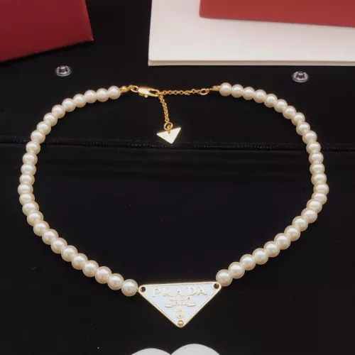 Wholesale Prada Necklaces For Women #1281614 $34.00 USD, Wholesale Quality Replica Prada Necklaces