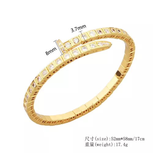 Replica Cartier bracelets #1281647 $45.00 USD for Wholesale