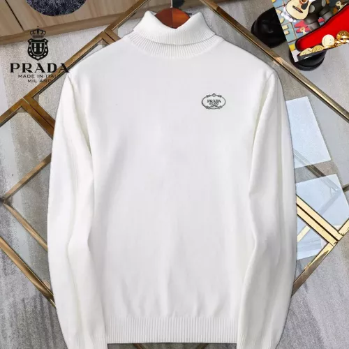 Wholesale Prada Sweater Long Sleeved For Men #1281680 $48.00 USD, Wholesale Quality Replica Prada Sweater