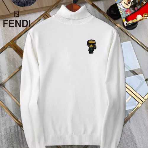 Wholesale Fendi Sweaters Long Sleeved For Men #1281688 $48.00 USD, Wholesale Quality Replica Fendi Sweaters