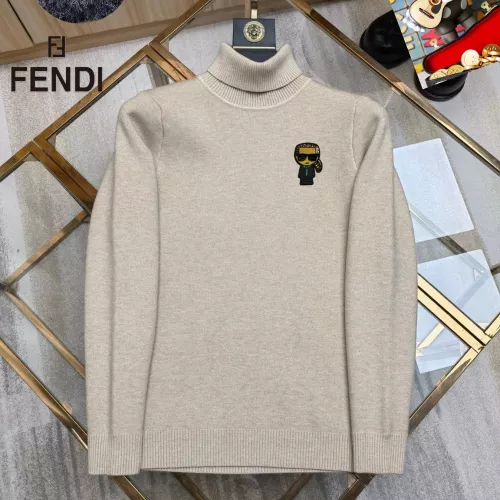 Wholesale Fendi Sweaters Long Sleeved For Men #1281690 $48.00 USD, Wholesale Quality Replica Fendi Sweaters