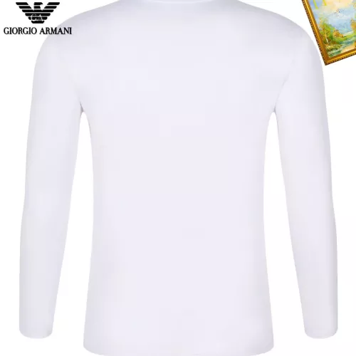 Replica Armani T-Shirts Long Sleeved For Unisex #1281760 $34.00 USD for Wholesale