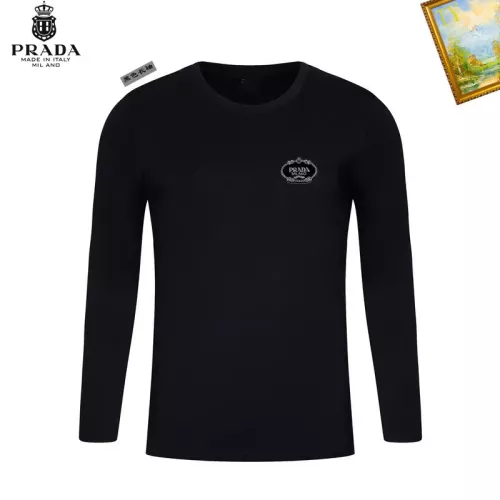 Wholesale Prada T-Shirts Long Sleeved For Unisex #1281773 $34.00 USD, Wholesale Quality Replica Prada T-Shirts