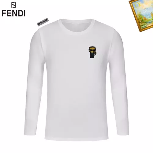 Wholesale Fendi T-Shirts Long Sleeved For Unisex #1281786 $34.00 USD, Wholesale Quality Replica Fendi T-Shirts