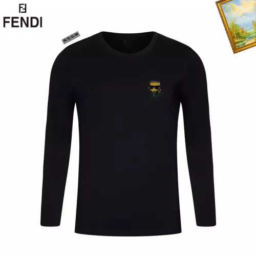 Wholesale Fendi T-Shirts Long Sleeved For Unisex #1281787 $34.00 USD, Wholesale Quality Replica Fendi T-Shirts