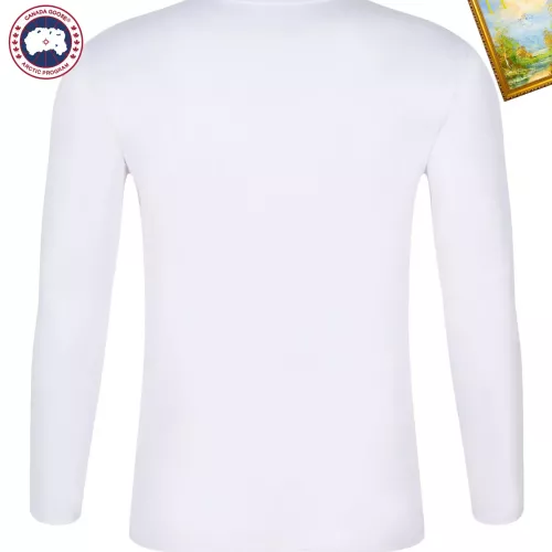 Replica Canada Goose T-Shirts Long Sleeved For Unisex #1281798 $34.00 USD for Wholesale