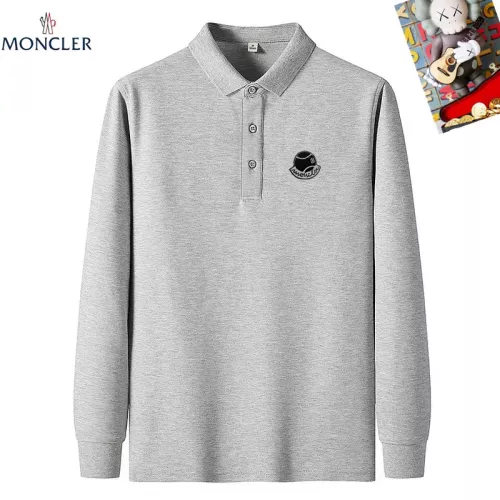 Wholesale Moncler T-Shirts Long Sleeved For Men #1281812 $40.00 USD, Wholesale Quality Replica Moncler T-Shirts