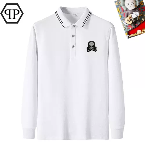 Wholesale Philipp Plein PP T-Shirts Long Sleeved For Men #1281815 $40.00 USD, Wholesale Quality Replica Philipp Plein PP T-Shirts