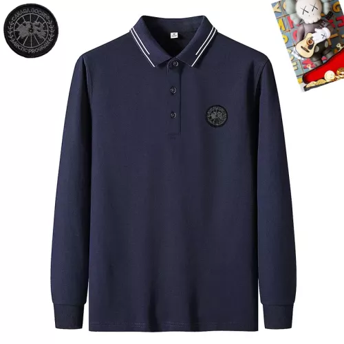 Wholesale Canada Goose T-Shirts Long Sleeved For Men #1281833 $40.00 USD, Wholesale Quality Replica Canada Goose T-Shirts