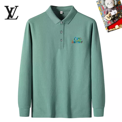 Wholesale Louis Vuitton LV T-Shirts Long Sleeved For Men #1281857 $40.00 USD, Wholesale Quality Replica Louis Vuitton LV T-Shirts