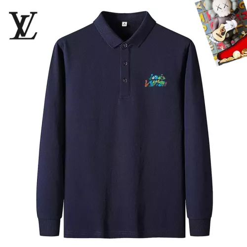 Wholesale Louis Vuitton LV T-Shirts Long Sleeved For Men #1281858 $40.00 USD, Wholesale Quality Replica Louis Vuitton LV T-Shirts