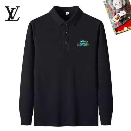 Wholesale Louis Vuitton LV T-Shirts Long Sleeved For Men #1281859 $40.00 USD, Wholesale Quality Replica Louis Vuitton LV T-Shirts