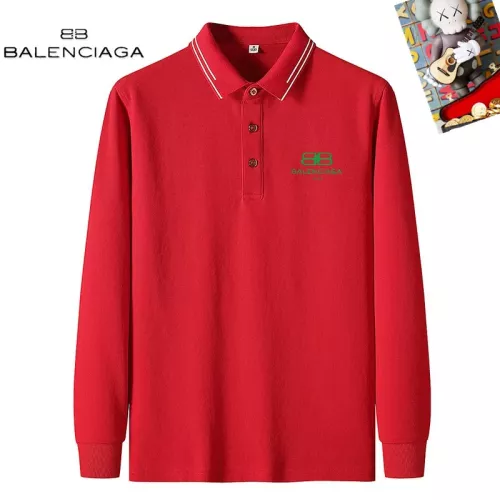 Wholesale Balenciaga T-Shirts Long Sleeved For Men #1281872 $40.00 USD, Wholesale Quality Replica Balenciaga T-Shirts