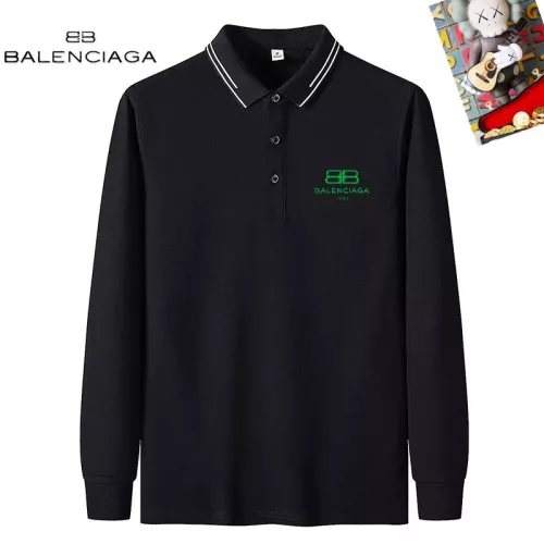 Wholesale Balenciaga T-Shirts Long Sleeved For Men #1281874 $40.00 USD, Wholesale Quality Replica Balenciaga T-Shirts