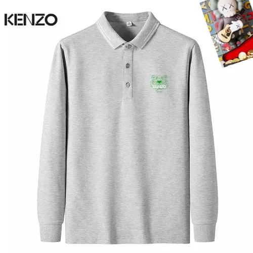 Wholesale Kenzo T-Shirts Long Sleeved For Men #1281875 $40.00 USD, Wholesale Quality Replica Kenzo T-Shirts