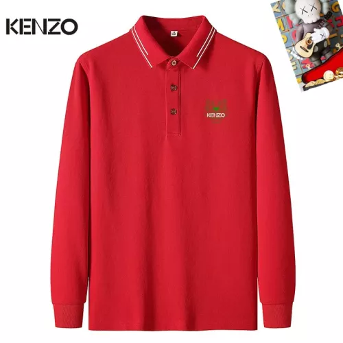 Wholesale Kenzo T-Shirts Long Sleeved For Men #1281876 $40.00 USD, Wholesale Quality Replica Kenzo T-Shirts