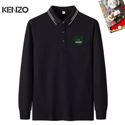 Wholesale Kenzo T-Shirts Long Sleeved For Men #1281878 $40.00 USD, Wholesale Quality Replica Kenzo T-Shirts