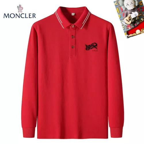 Wholesale Moncler T-Shirts Long Sleeved For Men #1281886 $40.00 USD, Wholesale Quality Replica Moncler T-Shirts