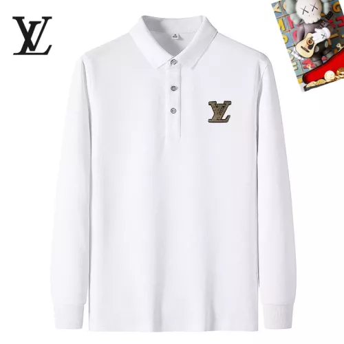 Wholesale Louis Vuitton LV T-Shirts Long Sleeved For Men #1281889 $40.00 USD, Wholesale Quality Replica Louis Vuitton LV T-Shirts