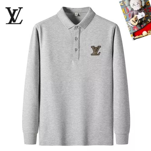 Wholesale Louis Vuitton LV T-Shirts Long Sleeved For Men #1281890 $40.00 USD, Wholesale Quality Replica Louis Vuitton LV T-Shirts