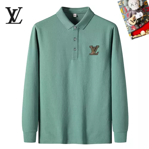 Wholesale Louis Vuitton LV T-Shirts Long Sleeved For Men #1281891 $40.00 USD, Wholesale Quality Replica Louis Vuitton LV T-Shirts