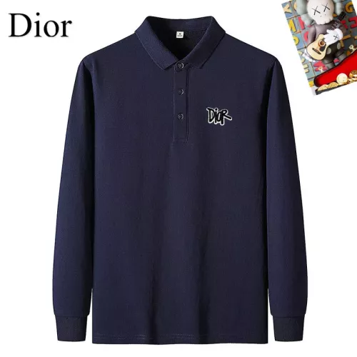 Wholesale Christian Dior T-Shirts Long Sleeved For Men #1281917 $40.00 USD, Wholesale Quality Replica Christian Dior T-Shirts