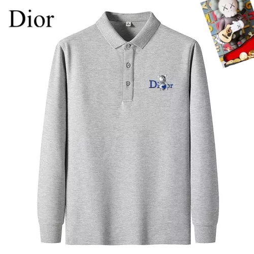 Wholesale Christian Dior T-Shirts Long Sleeved For Men #1281920 $40.00 USD, Wholesale Quality Replica Christian Dior T-Shirts