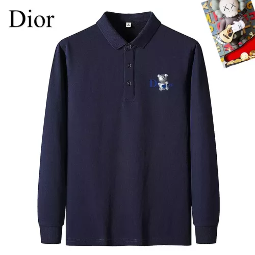 Wholesale Christian Dior T-Shirts Long Sleeved For Men #1281922 $40.00 USD, Wholesale Quality Replica Christian Dior T-Shirts