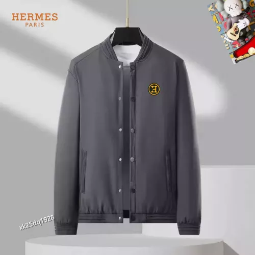 Wholesale Hermes Jackets Long Sleeved For Men #1281924 $60.00 USD, Wholesale Quality Replica Hermes Jackets