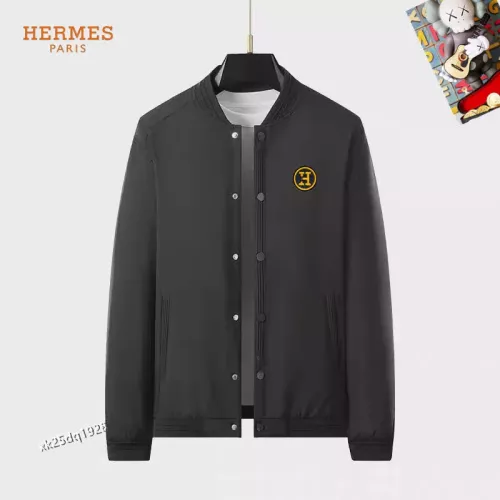 Wholesale Hermes Jackets Long Sleeved For Men #1281925 $60.00 USD, Wholesale Quality Replica Hermes Jackets