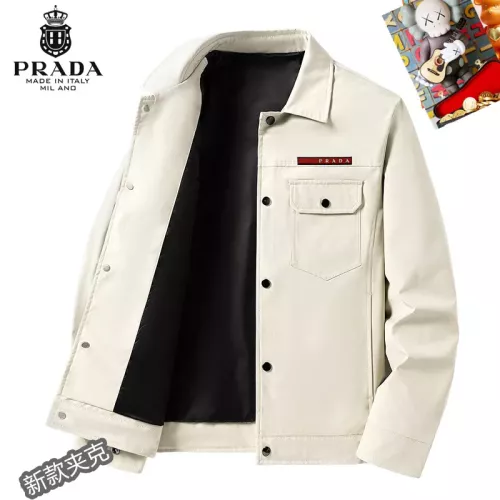 Wholesale Prada Jackets Long Sleeved For Men #1281938 $60.00 USD, Wholesale Quality Replica Prada Jackets