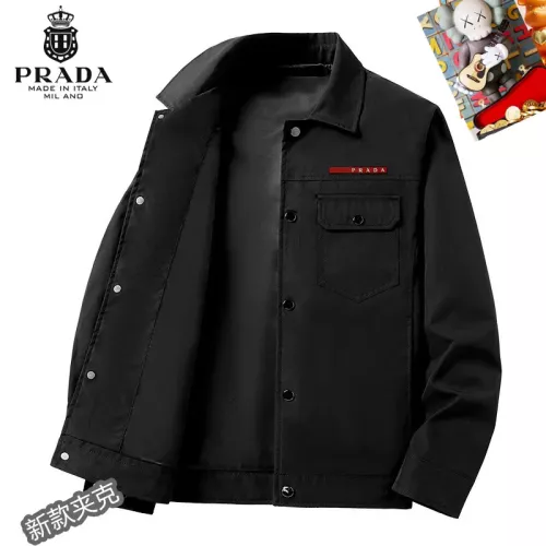 Wholesale Prada Jackets Long Sleeved For Men #1281940 $60.00 USD, Wholesale Quality Replica Prada Jackets