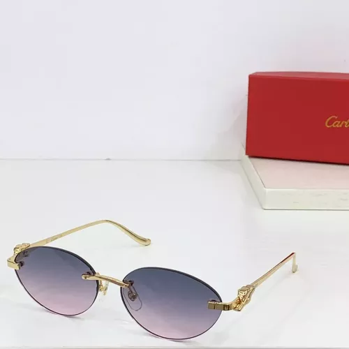 Wholesale Cartier AAA Quality Sunglassess #1281970 $42.00 USD, Wholesale Quality Replica Cartier AAA Quality Sunglassess