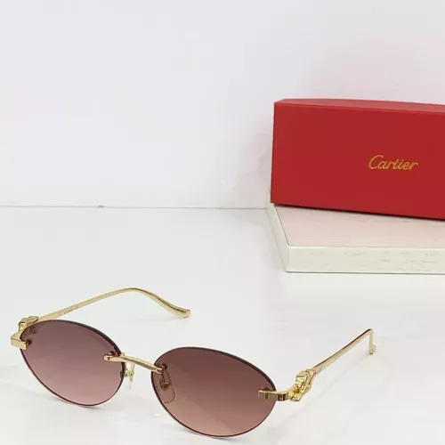 Wholesale Cartier AAA Quality Sunglassess #1281973 $42.00 USD, Wholesale Quality Replica Cartier AAA Quality Sunglassess