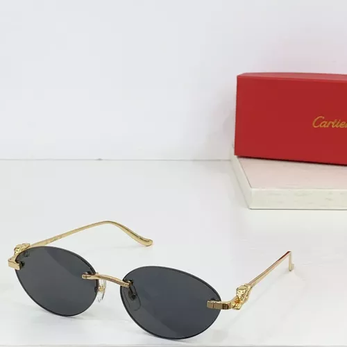 Wholesale Cartier AAA Quality Sunglassess #1281974 $42.00 USD, Wholesale Quality Replica Cartier AAA Quality Sunglassess