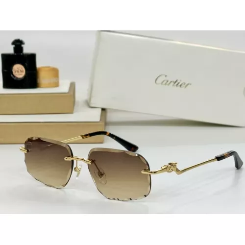 Wholesale Cartier AAA Quality Sunglassess #1281978 $60.00 USD, Wholesale Quality Replica Cartier AAA Quality Sunglassess