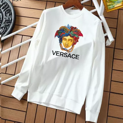 Wholesale Versace Hoodies Long Sleeved For Men #1281988 $40.00 USD, Wholesale Quality Replica Versace Hoodies