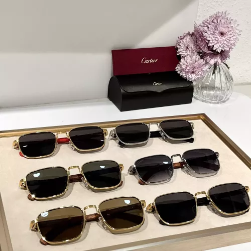 Replica Cartier AAA Quality Sunglassess #1281989 $60.00 USD for Wholesale