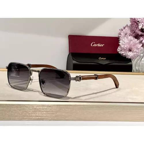 Wholesale Cartier AAA Quality Sunglassess #1281992 $60.00 USD, Wholesale Quality Replica Cartier AAA Quality Sunglassess