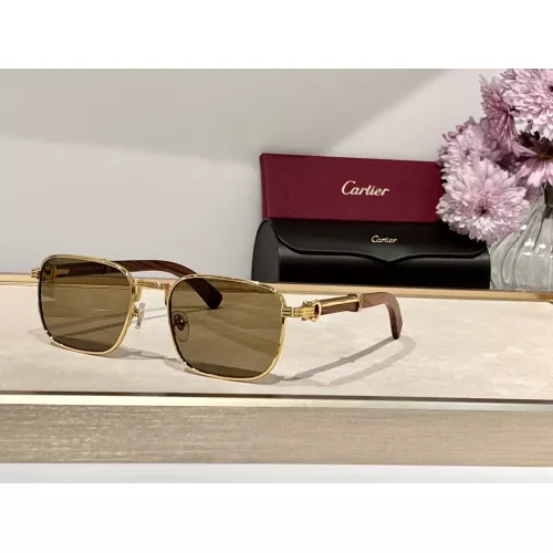 Wholesale Cartier AAA Quality Sunglassess #1281994 $60.00 USD, Wholesale Quality Replica Cartier AAA Quality Sunglassess