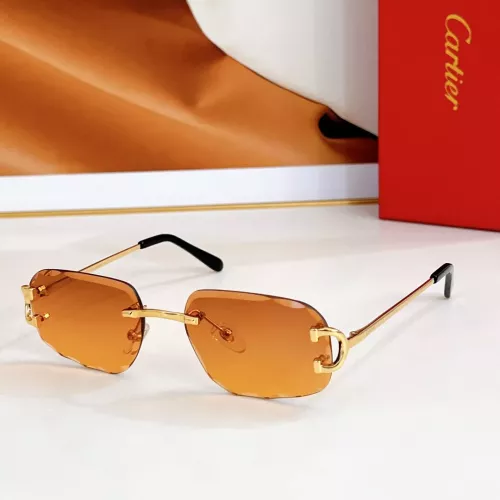 Wholesale Cartier AAA Quality Sunglassess #1282003 $60.00 USD, Wholesale Quality Replica Cartier AAA Quality Sunglassess