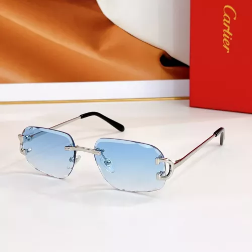 Wholesale Cartier AAA Quality Sunglassess #1282007 $60.00 USD, Wholesale Quality Replica Cartier AAA Quality Sunglassess