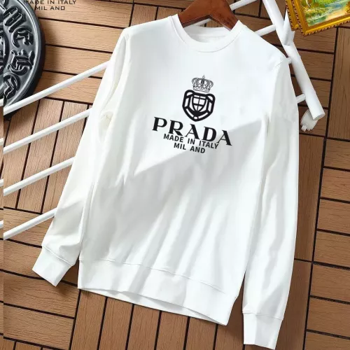 Wholesale Prada Hoodies Long Sleeved For Men #1282023 $40.00 USD, Wholesale Quality Replica Prada Hoodies