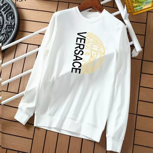 Wholesale Versace Hoodies Long Sleeved For Men #1282025 $40.00 USD, Wholesale Quality Replica Versace Hoodies