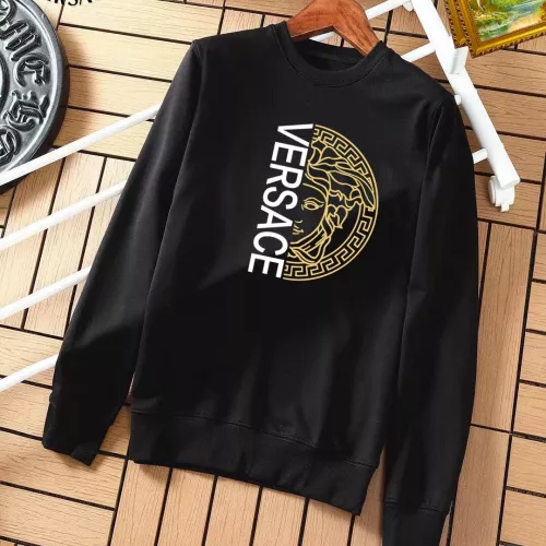 Wholesale Versace Hoodies Long Sleeved For Men #1282026 $40.00 USD, Wholesale Quality Replica Versace Hoodies