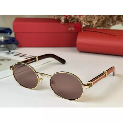 Wholesale Cartier AAA Quality Sunglassess #1282047 $76.00 USD, Wholesale Quality Replica Cartier AAA Quality Sunglassess