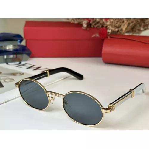 Wholesale Cartier AAA Quality Sunglassess #1282050 $76.00 USD, Wholesale Quality Replica Cartier AAA Quality Sunglassess