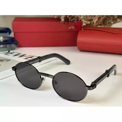 Wholesale Cartier AAA Quality Sunglassess #1282051 $76.00 USD, Wholesale Quality Replica Cartier AAA Quality Sunglassess