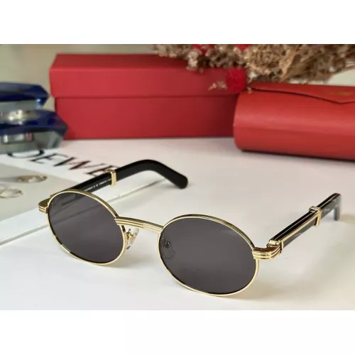 Wholesale Cartier AAA Quality Sunglassess #1282053 $76.00 USD, Wholesale Quality Replica Cartier AAA Quality Sunglassess